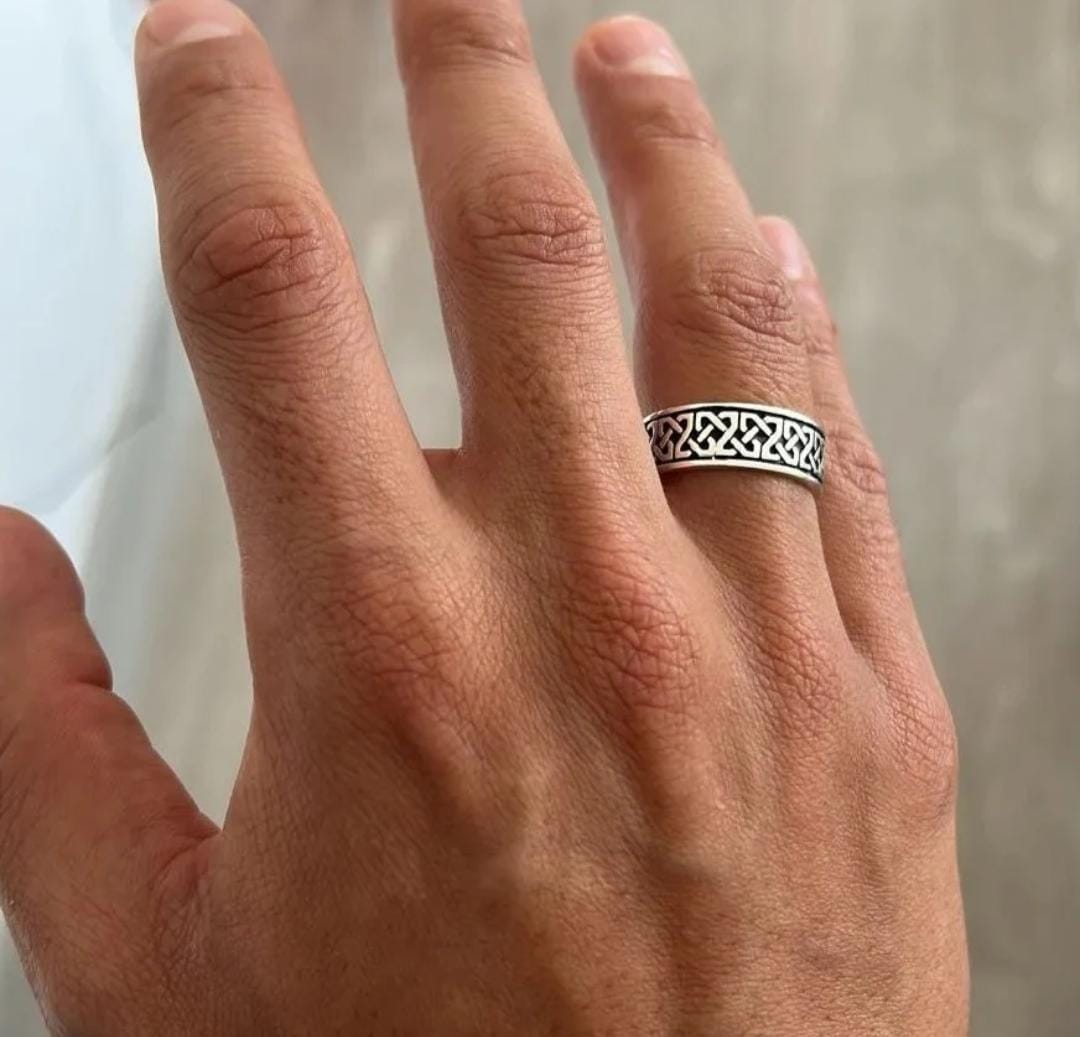 Anillo Celta Plata 950
