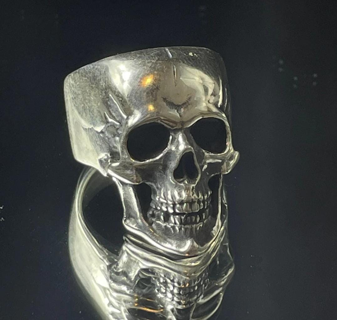 Anillo Skull - Plata 950