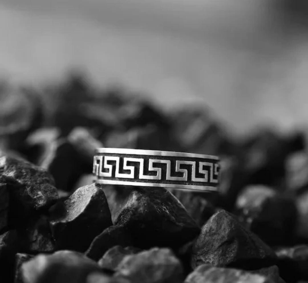 Anillo Griego - Plata 950