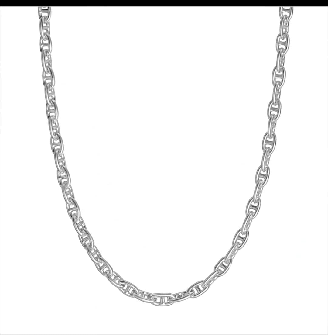 Cadena Mariner - Plata 950 5mm 55cm