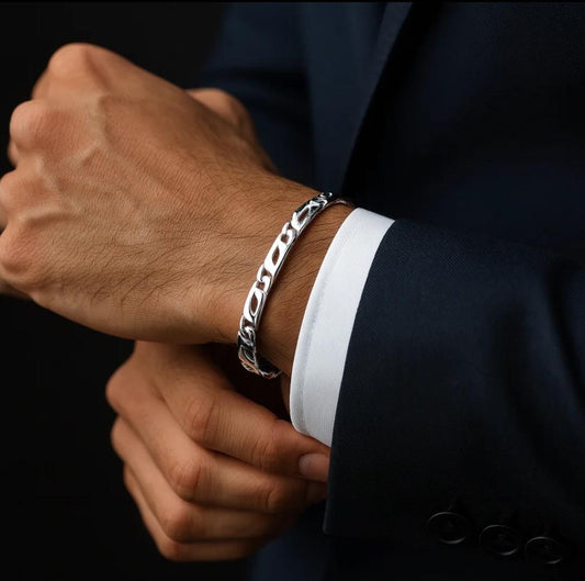 Pulsera Mónaco de Plata 950 5mm Elegante