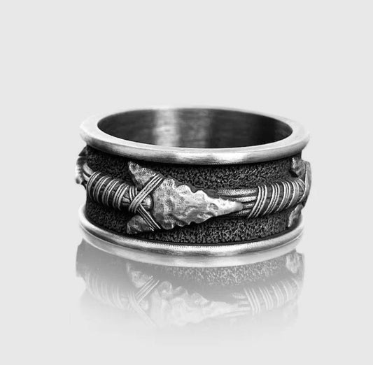 Anillo Arrow - Plata 950