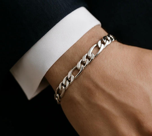 Pulsera Fígaro de Plata 950 5mm 21cm