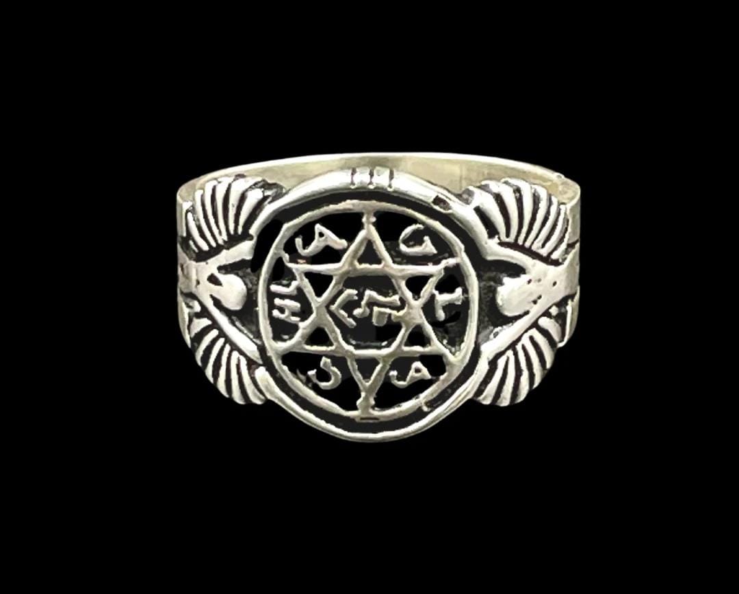 ANILLO REY SALOMÓN PLATA 950