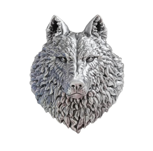 Anillo Wolf Predator de Plata Fina Ley 950