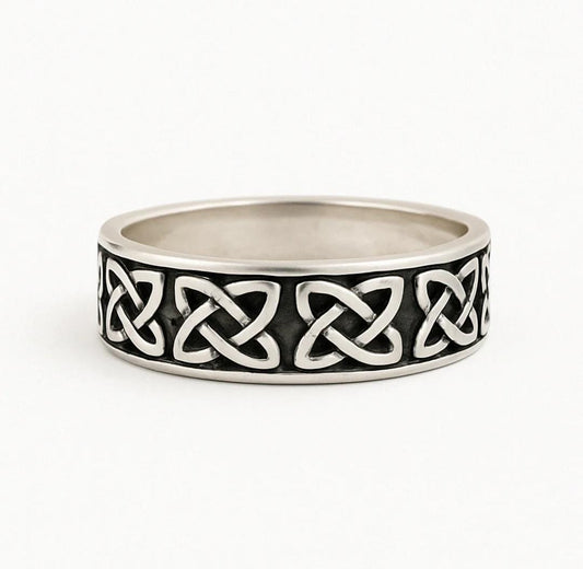 Anillo Celta Plata 950