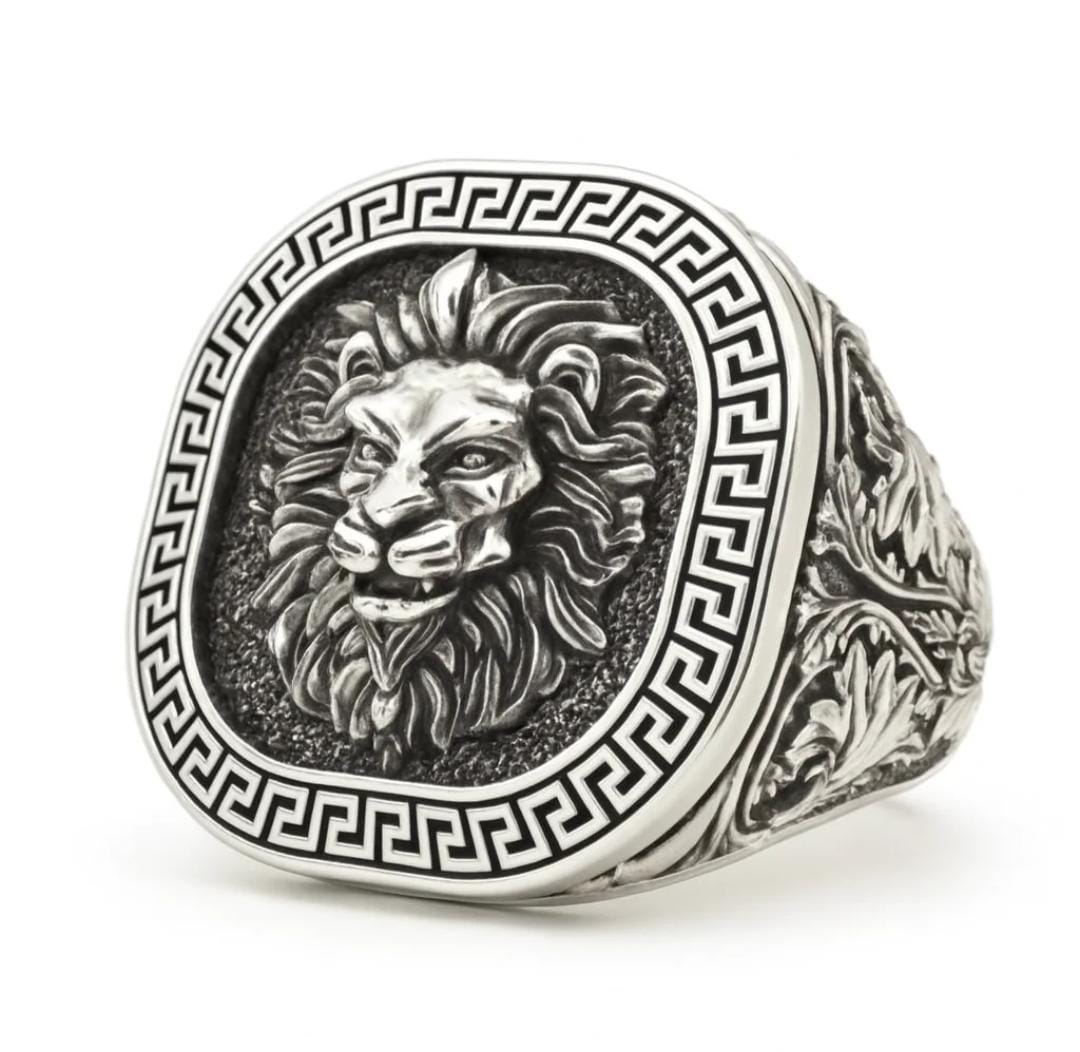 Anillo León de Crin - Plata 950