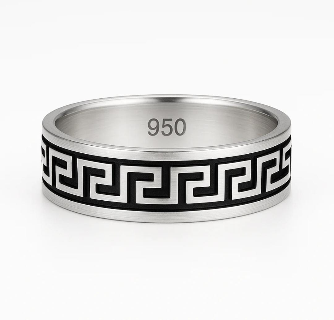 Anillo Griego - Plata 950