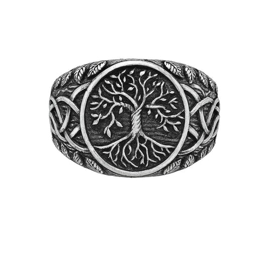 Anillo Árbol de la Vida - Plata 950