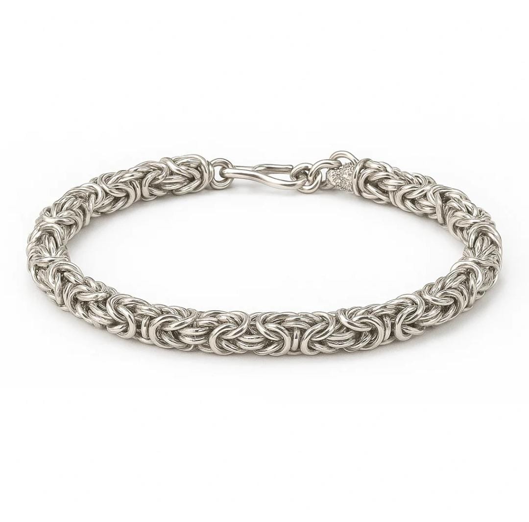 Pulsera Modelo Punto Peruano Plata 950