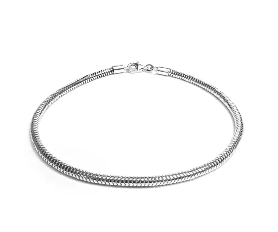 Pulsera Snake de Plata 925 21cm