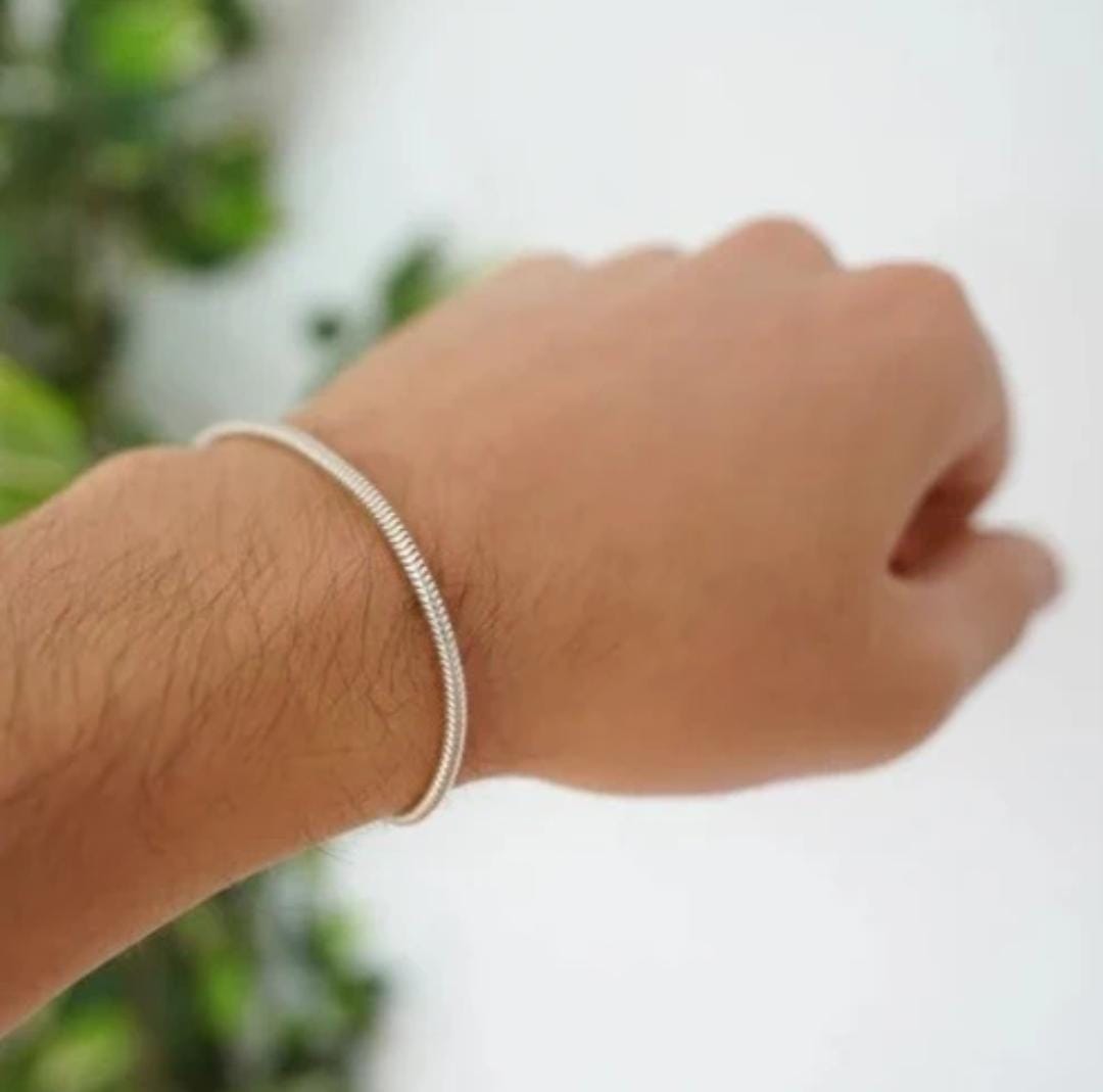 Pulsera Snake de Plata 925 21cm