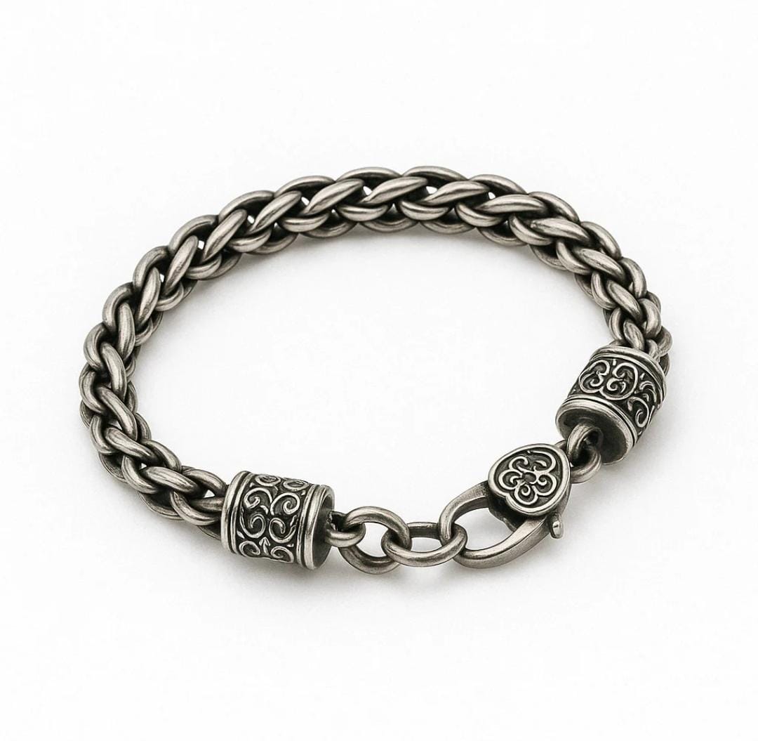Pulsera Silver Wheat Plata 950