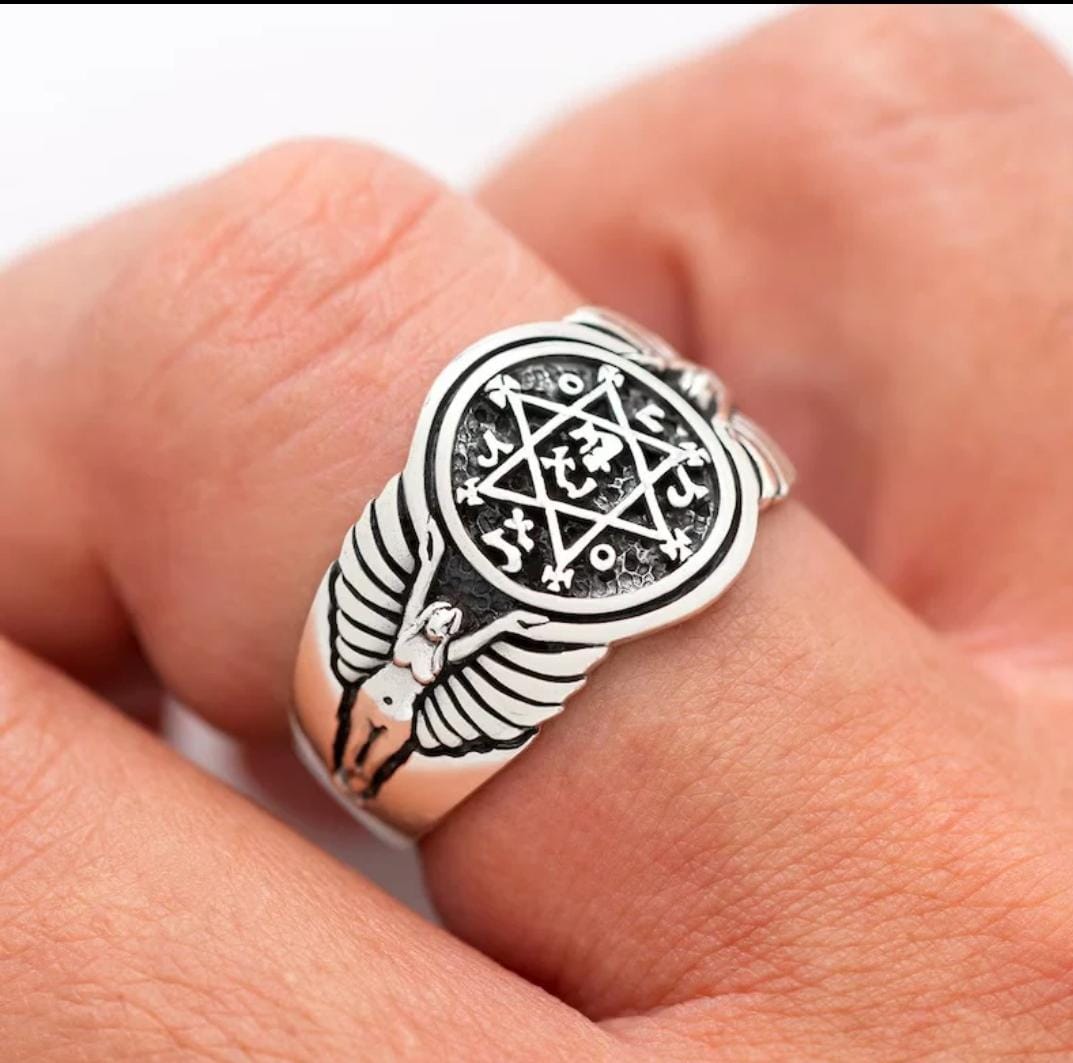ANILLO REY SALOMÓN PLATA 950