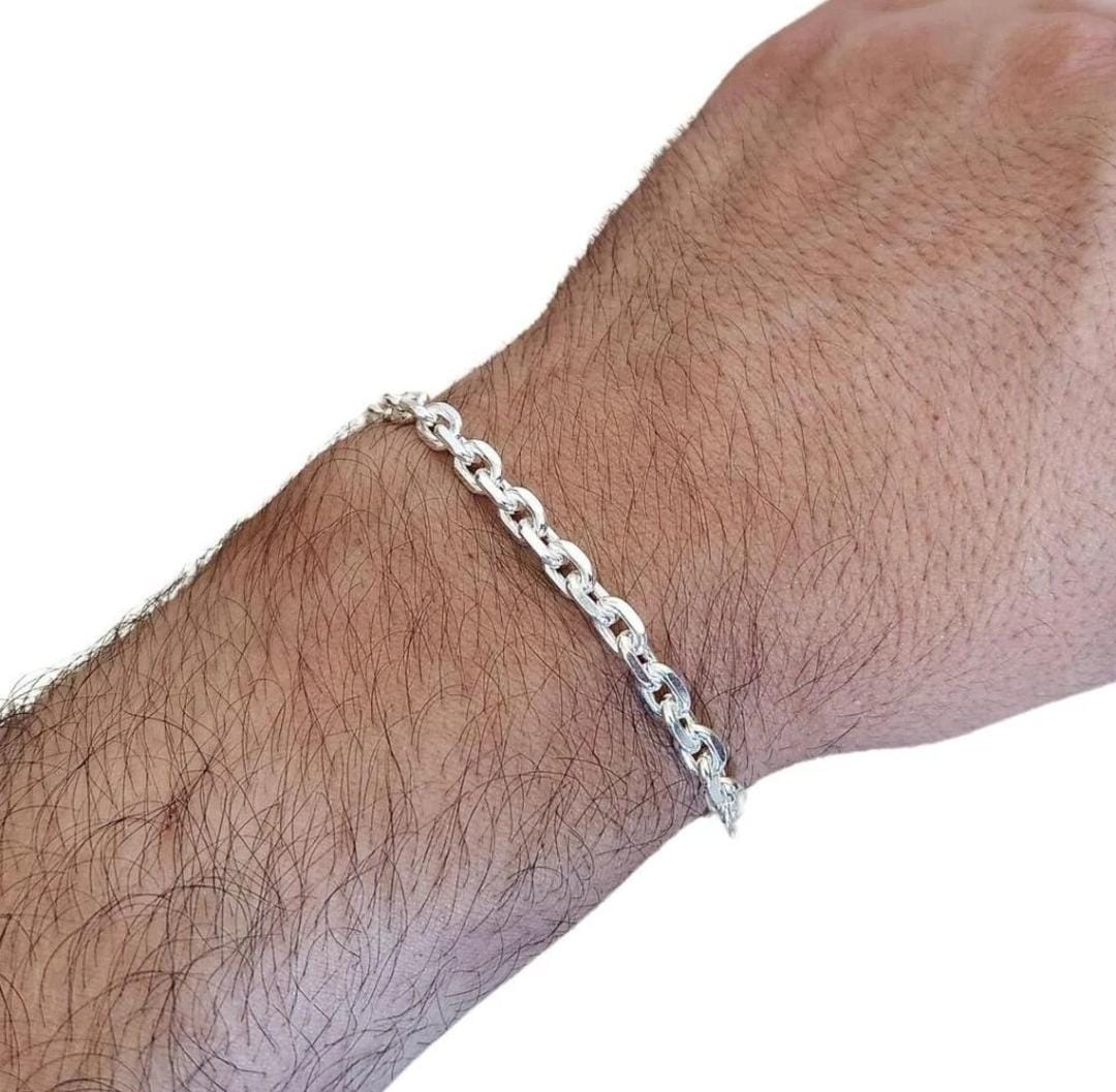 Pulsera Forcet 5mm de Plata Fina 950