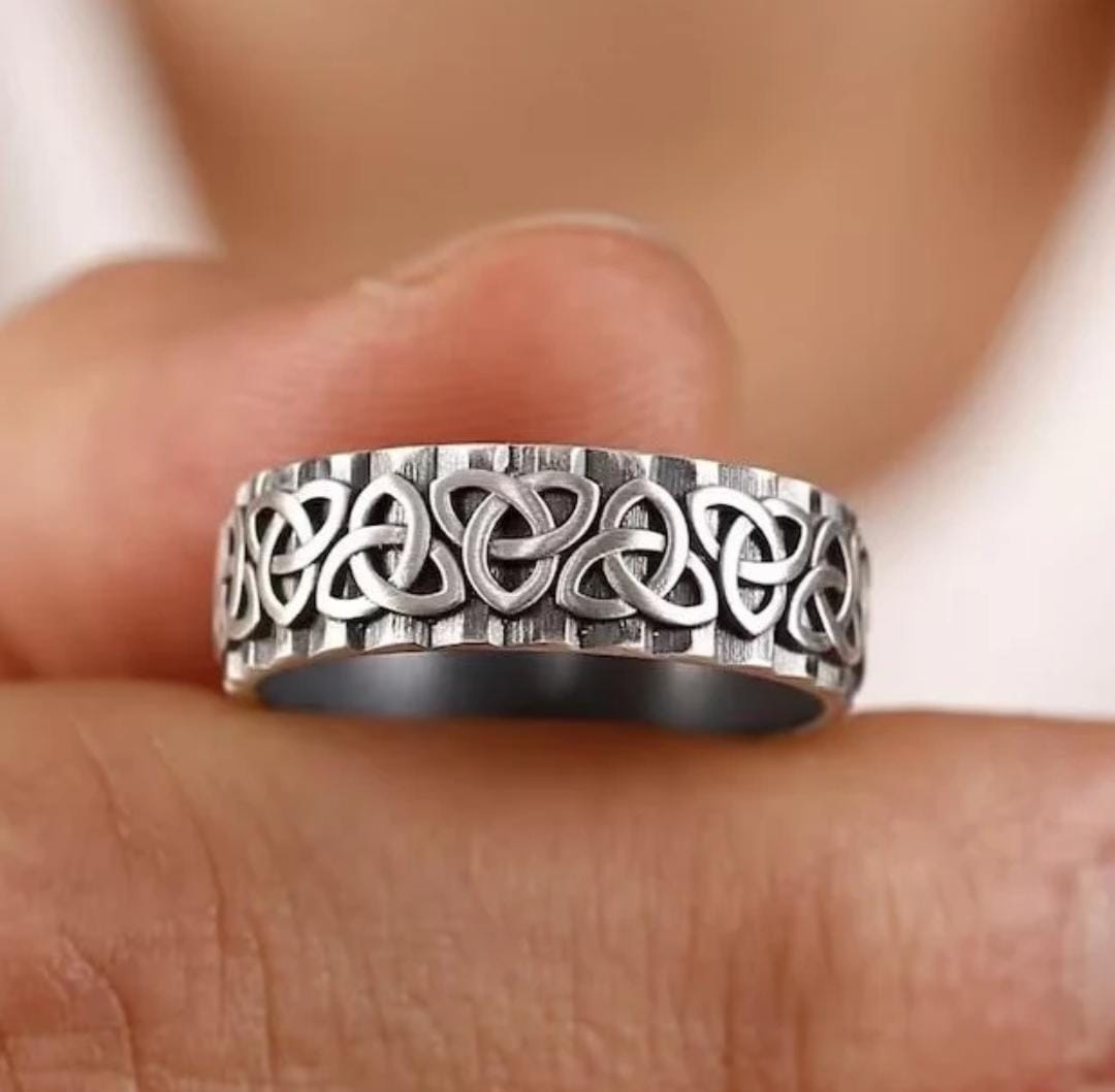 Anillo Triqueta Celta - Plata 950