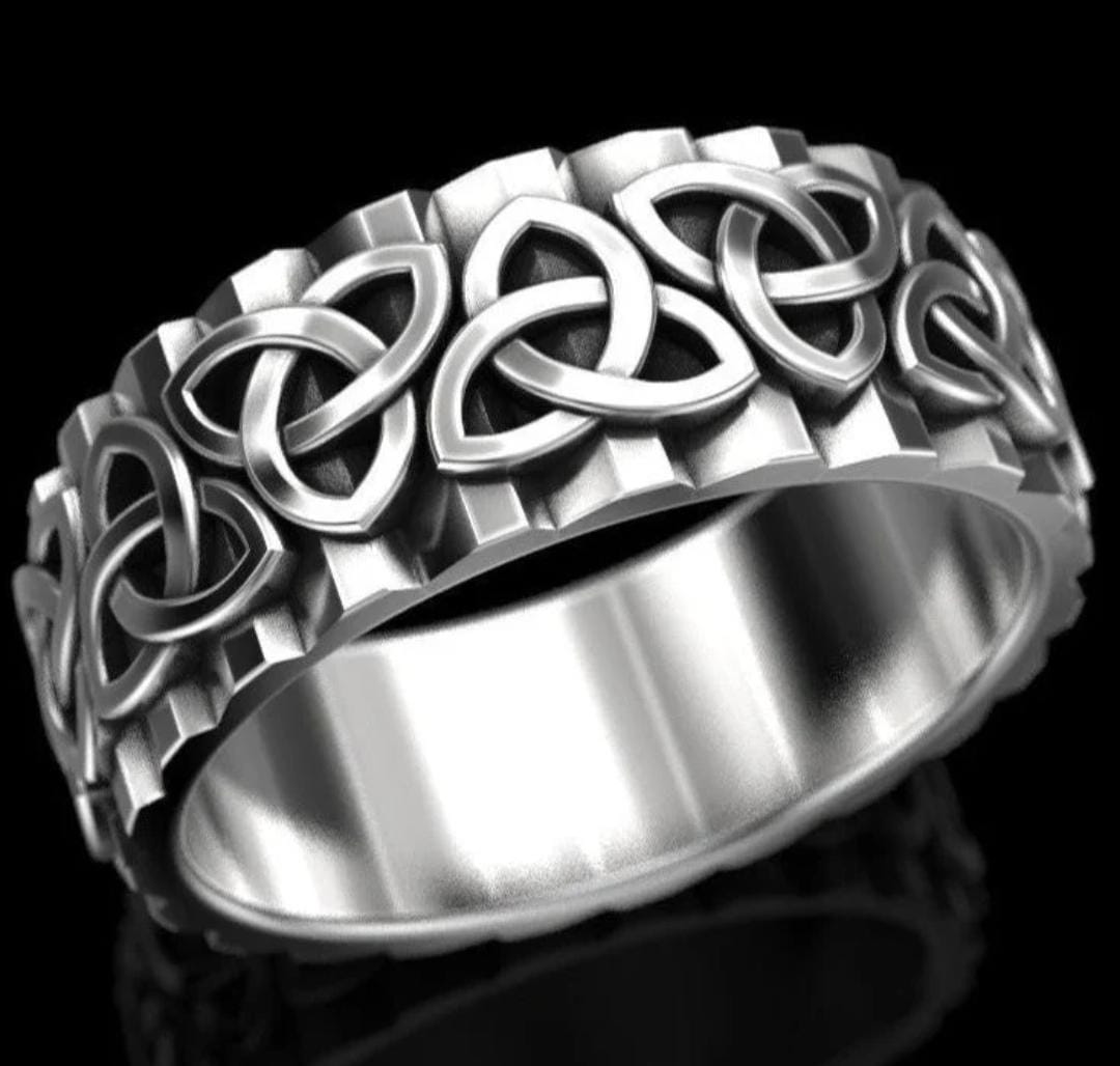 Anillo Triqueta Celta - Plata 950