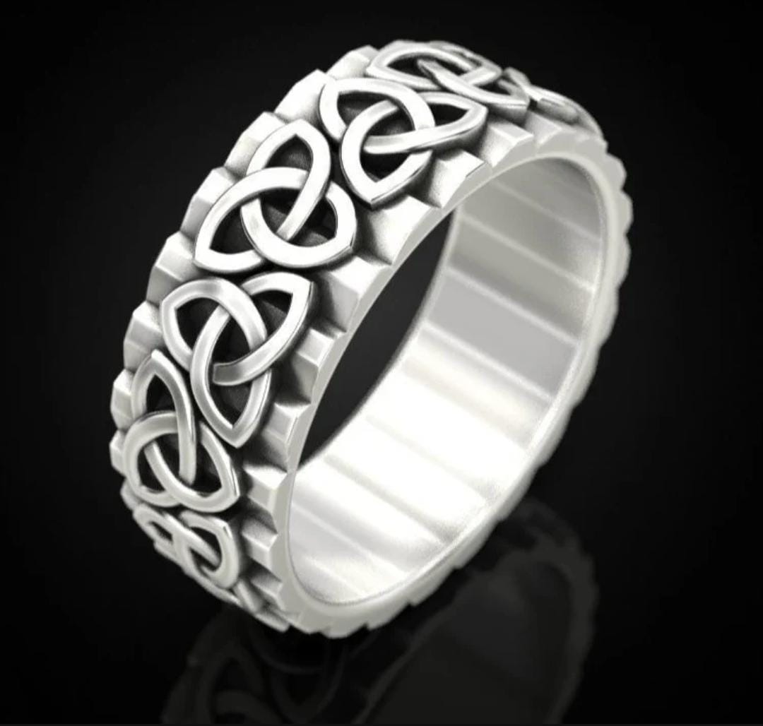 Anillo Triqueta Celta - Plata 950