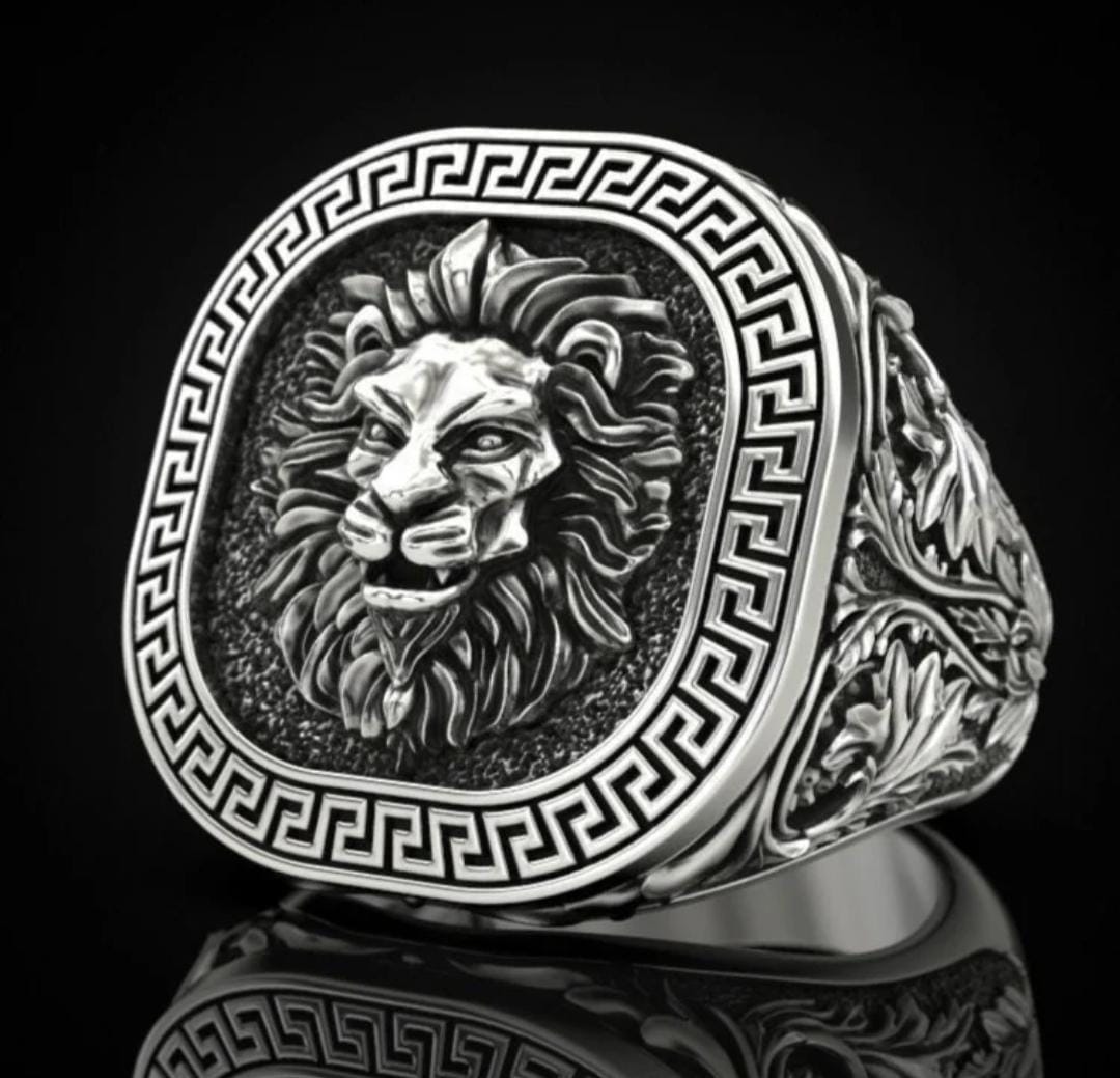 Anillo León de Crin - Plata 950