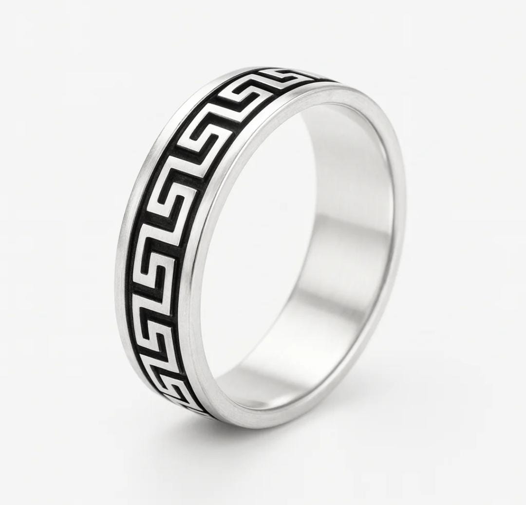 Anillo Griego - Plata 950