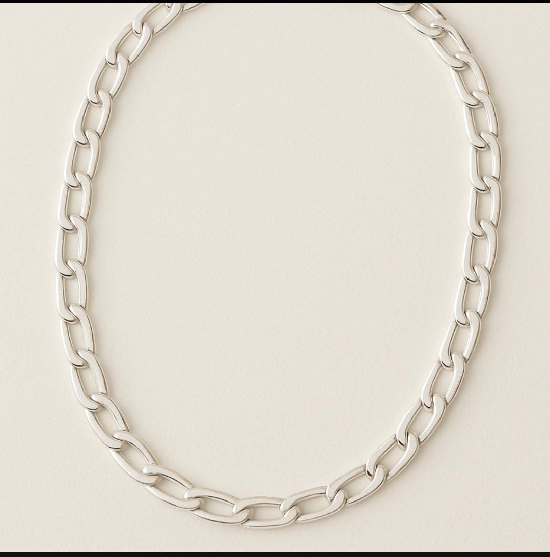Cadena Modelo Eslabón 6mm - Plata 950