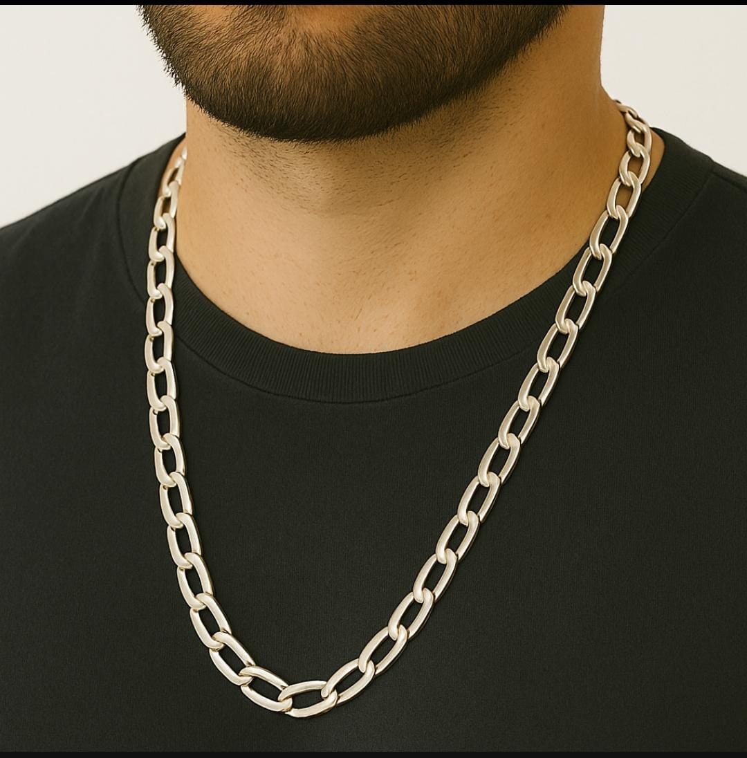 Cadena Modelo Eslabón 6mm - Plata 950